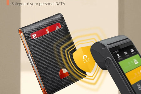 Wallet for Men Slim, Genuine Leather Minimalist Mens Wallet RFID Blocking Credit Card Holder with Money Clip, Best Gift